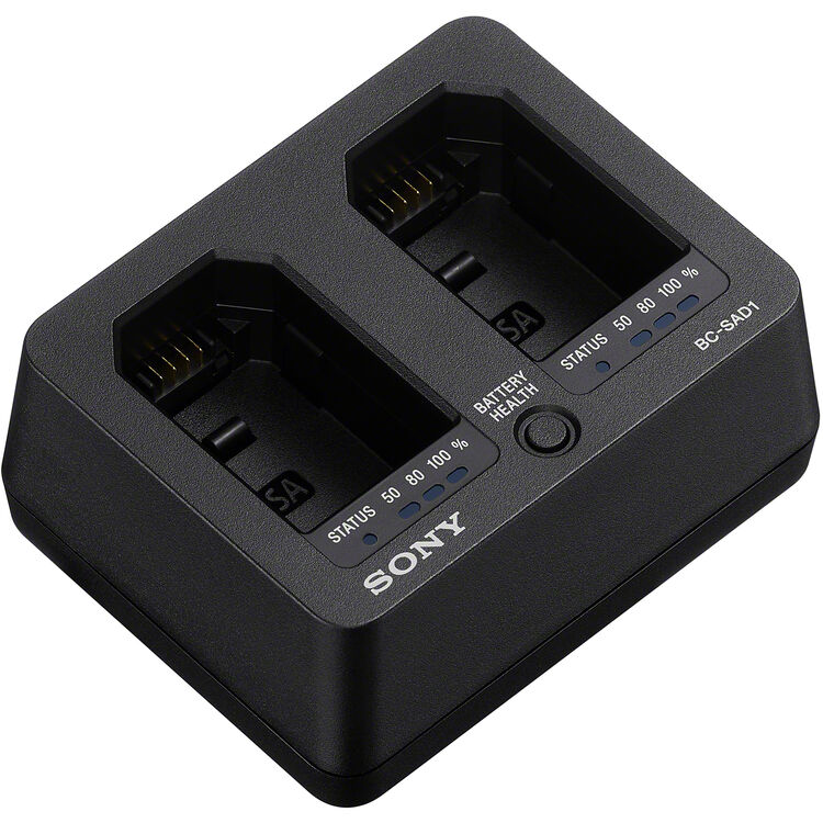 מטען כפול Sony BC-SAD1 לסוללות NP-SA100 מטען כפול Sony BC-SAD1 לסוללות NP-SA100