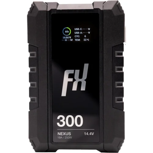 סוללת V-Mount FXLion Nexus Smart 14.4V 294Wh סוללת V-Mount FXLion Nexus Smart 14.4V 294Wh