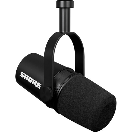 Shure MV7X מיקרופון דינמי מקצועי לפודקאסט עם חיבור XLR Shure MV7X מיקרופון דינמי מקצועי לפודקאסט עם חיבור XLR