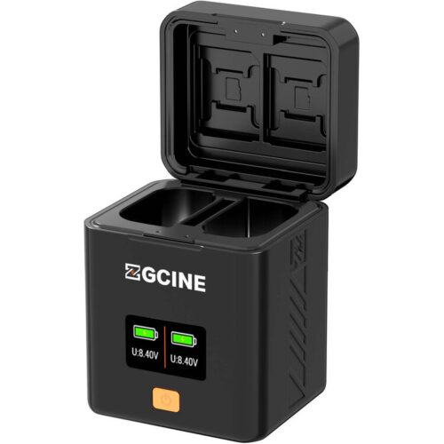 קייס טעינה לזוג סוללות ZGCINE Canon LP-E17 קייס טעינה לזוג סוללות ZGCINE Canon LP-E17