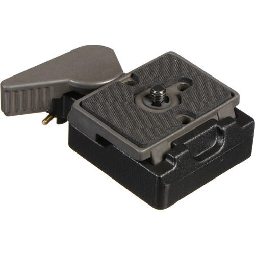 מתאם שחרור מהיר Manfrotto 323 RC2 עם פלטה 200PL-14 מתאם שחרור מהיר Manfrotto 323 RC2 עם פלטה 200PL-14
