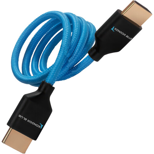 כבל HDMI 2.0 קלוע Kondor Blue 4K באורך 60 ס"מ KB-HDMI2.0-2 כבל HDMI 2.0 קלוע Kondor Blue 4K באורך 60 ס"מ KB-HDMI2.0-2