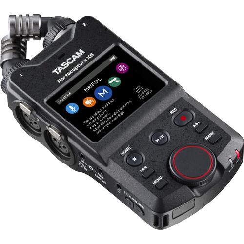 מקליט שטח TASCAM Portacapture X6 32-bit שישה ערוצים מקליט שטח TASCAM Portacapture X6 32-bit שישה ערוצים