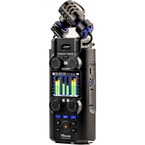 מקליט שטח Zoom H5studio ארבעה ערוצים 32-bit Float מקליט שטח Zoom H5studio ארבעה ערוצים 32-bit Float