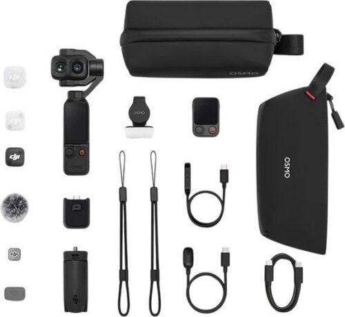 מצלמת ולוג DJI Osmo Pocket 4P Vlog Combo מצלמת ולוג DJI Osmo Pocket 4P Vlog Combo