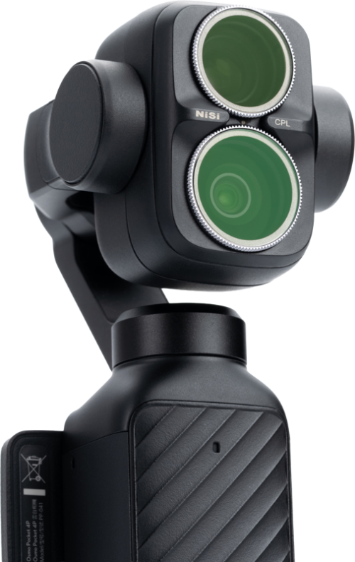 ערכת פילטרים מקצועית NiSi ל-DJI Osmo Pocket 4P – VND 1-5, Black Mist ו-CPL